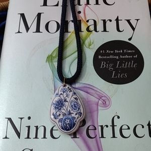 Vintage blue & white necklace